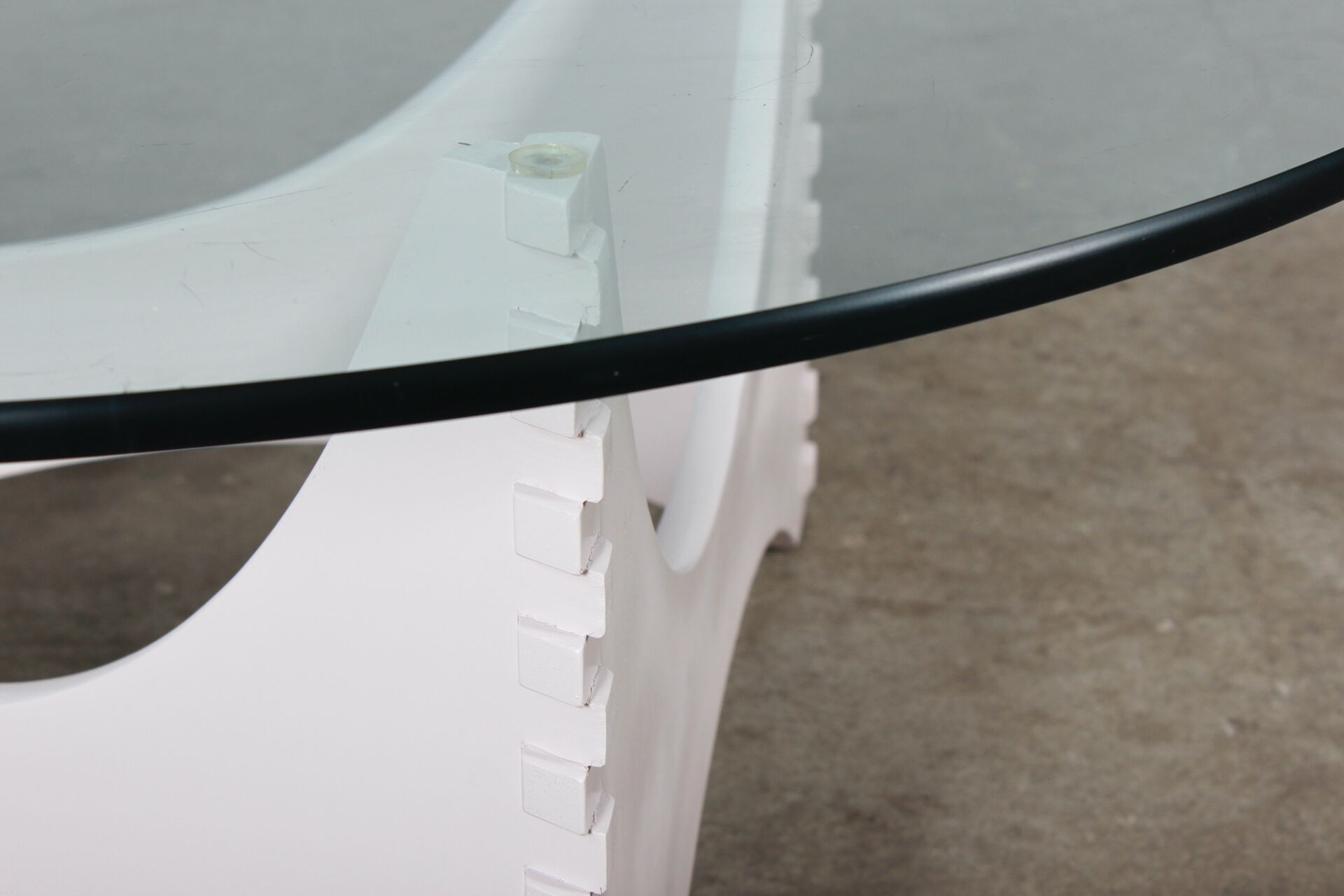 Table basse Vintage Space Age Design des années 70