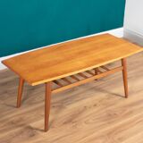 Retro teak 1960s scnadart mid century coffee table