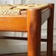 2 "plywood" chairs & braided rope
