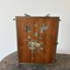 Antieke bronzen triplet spiegel uit 1900