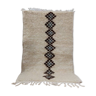 Tapis berbère laine fait main 138 x 82 cm