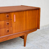 Scandinavian teak row