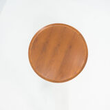 Sibast Møbler round teak coffee table designed by Arne Vodder