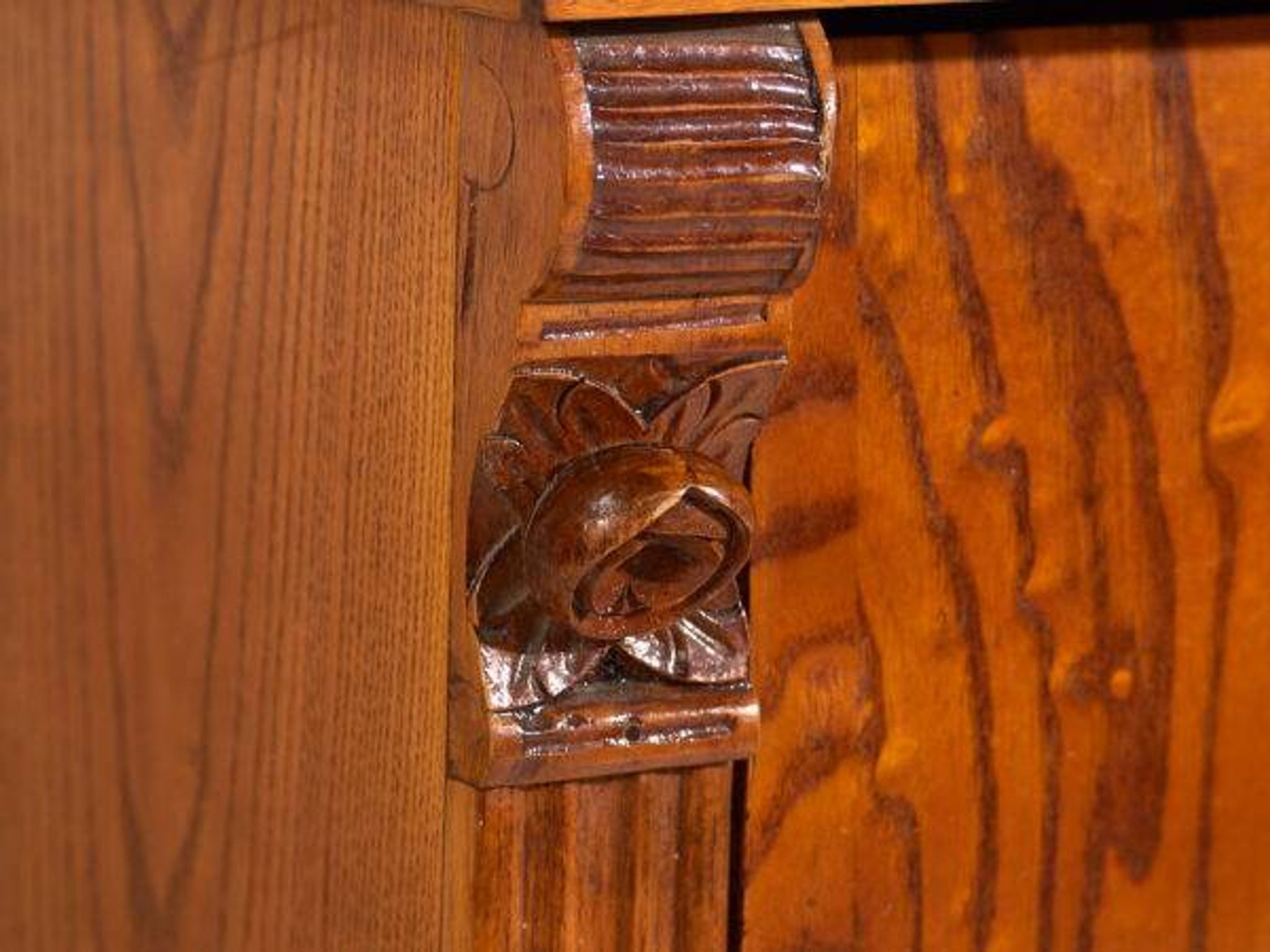 Antique Biedermeier chest of drawers (circa 1850) #63