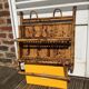 Bamboo wall shelf