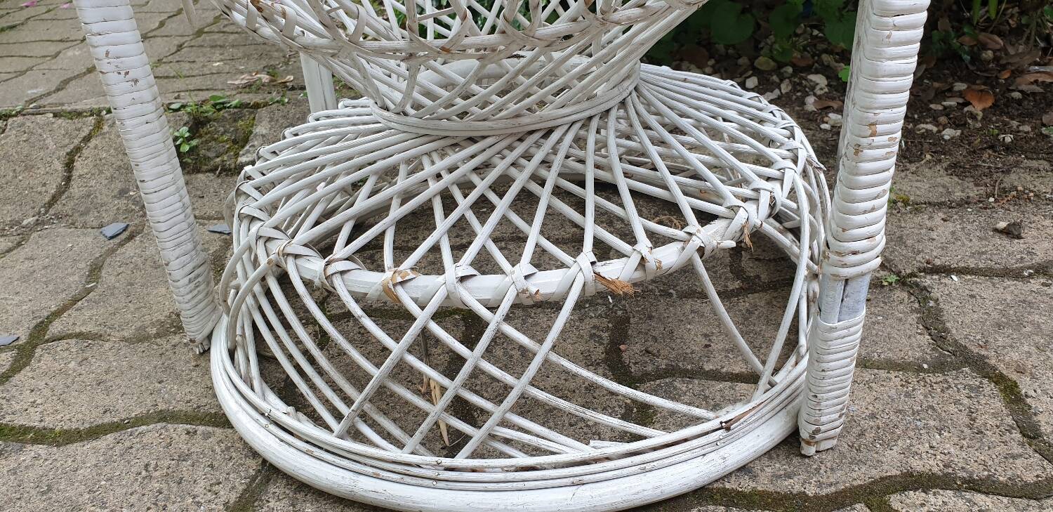 Emmanuelle rattan armchair