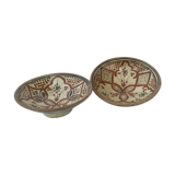 Pair of bowls with Maghreb decorations