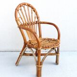 Rattan child armchair