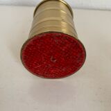 Vintage cigarette holder 1960 golden dispenser box - 14 x 7 cm