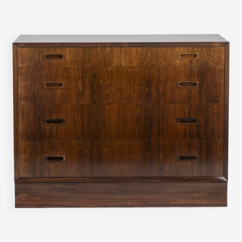 Rosewood chest of drawers, 1970s
