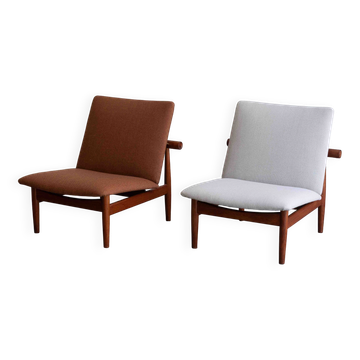Ensemble de 2 fauteuils faciles par Finn Juhl