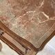 TABLE de Chevet Style Louis XV MARBRE