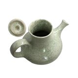 Ceramic homemade teapot