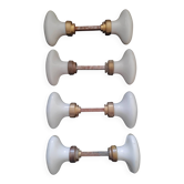 Lot de 8 poignées porcelaine (B-0050)