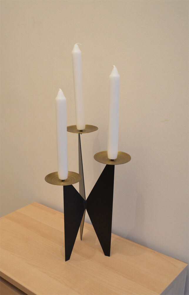 1962 Danish candlestick