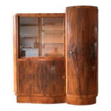 Art Deco silver display cabinet