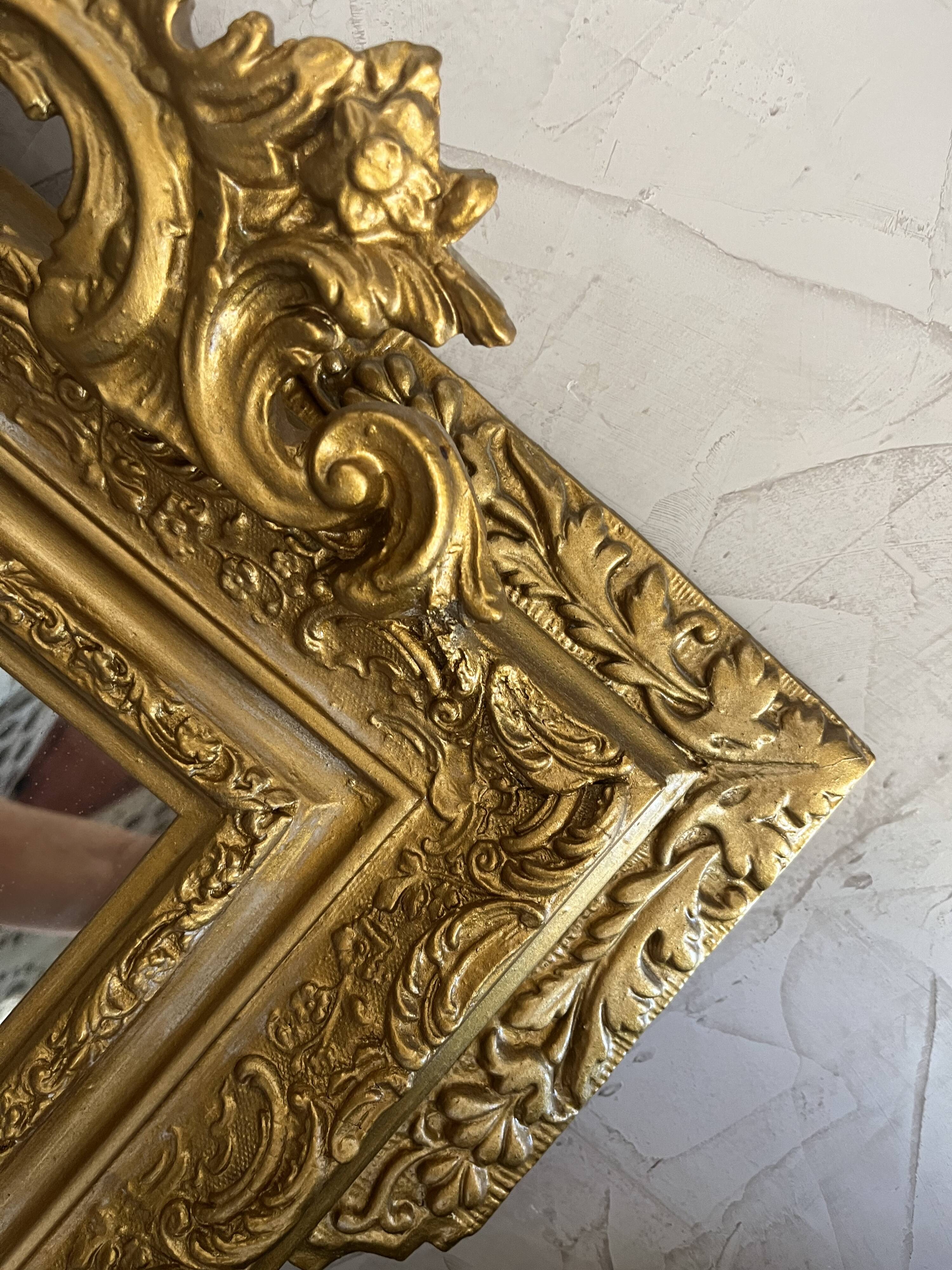 Golden mirror