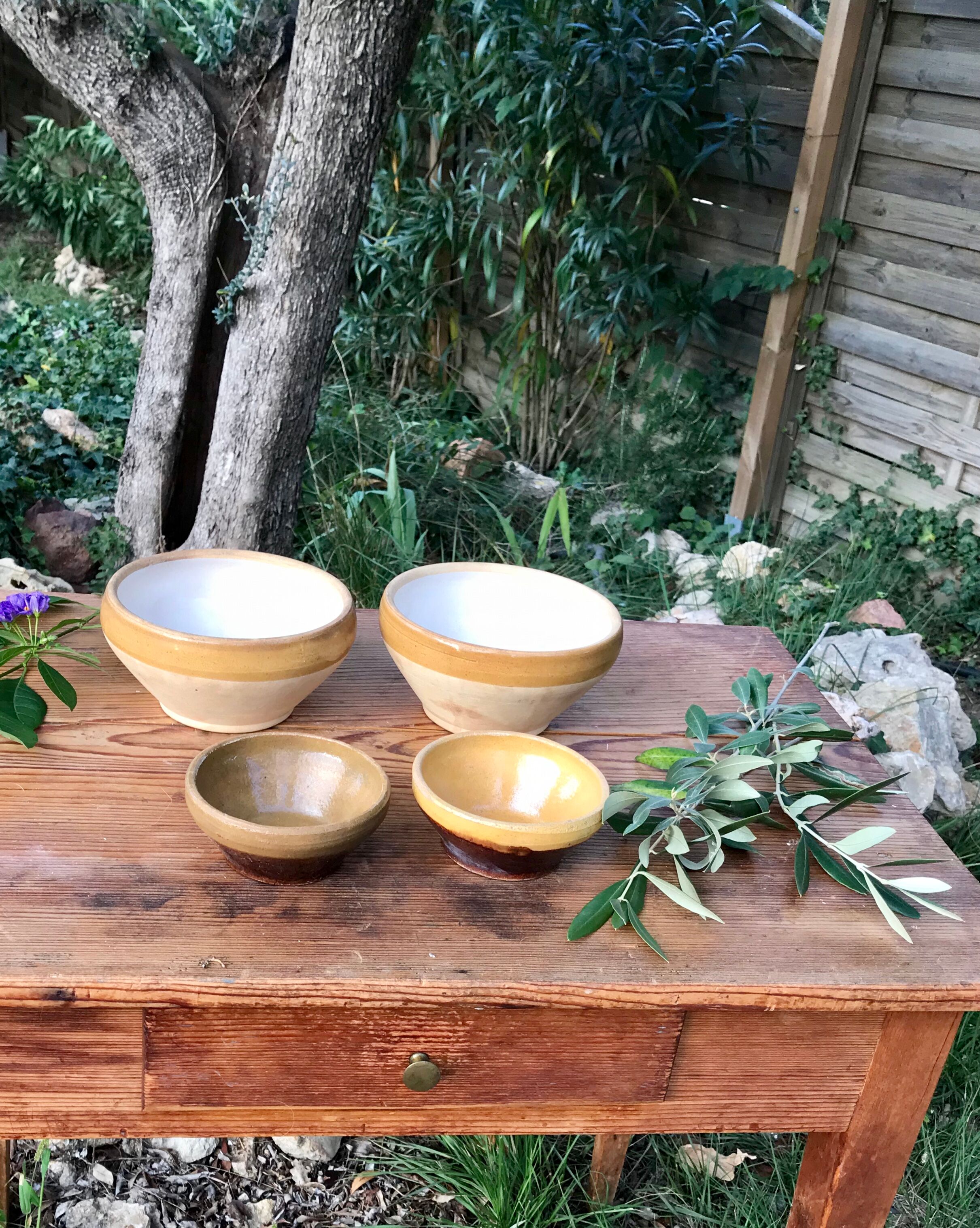 Sandstone bowls