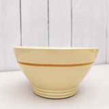 Bowl, earthenware flower decoration Digoin n°2