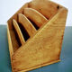 Wooden mail sorter