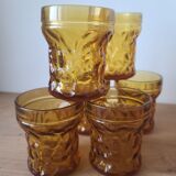 Water glass - old orangeade glass (1970s) "Bahia" model by B