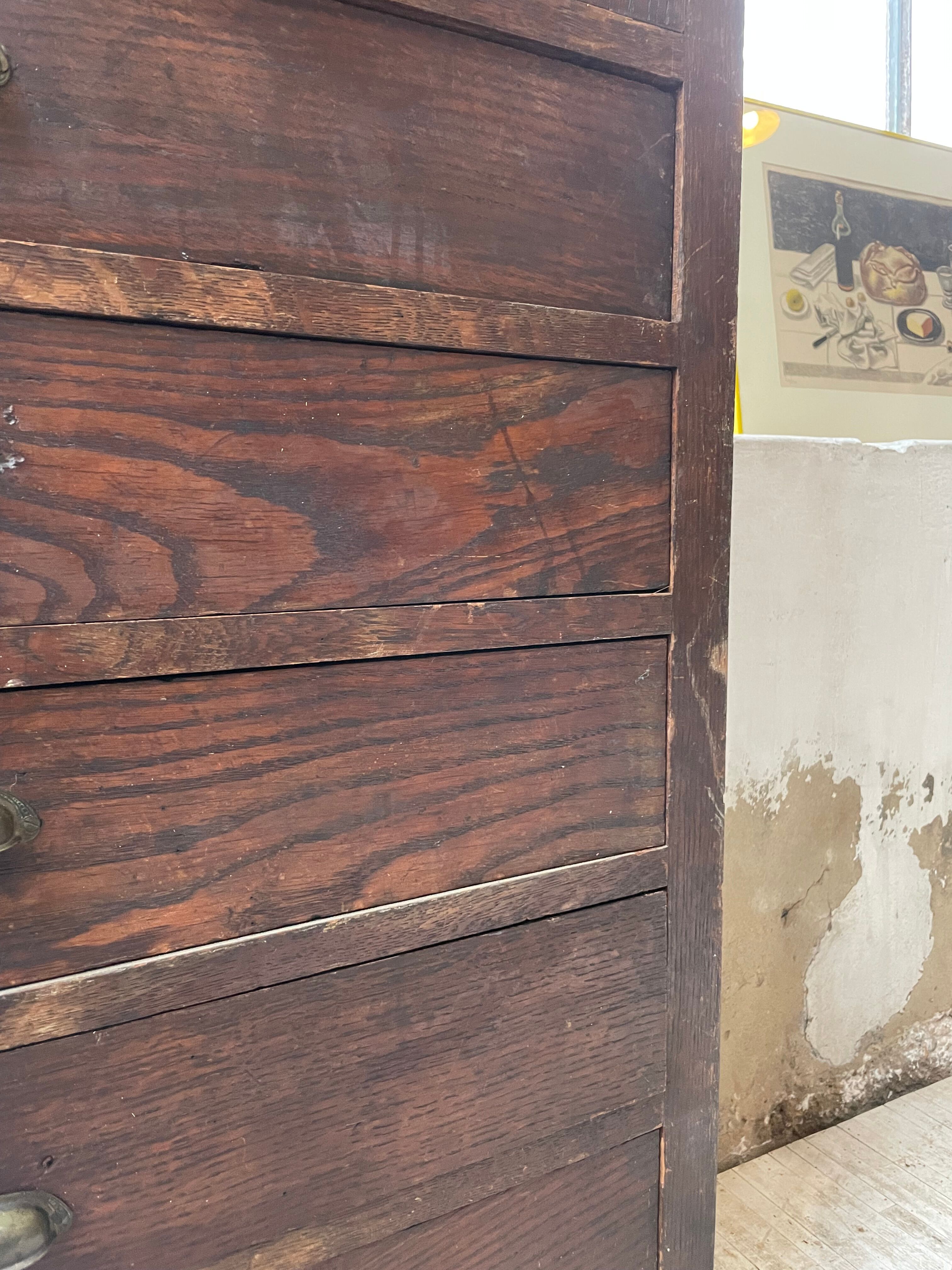 Workshop furniture with drawers XL oak