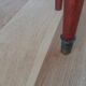 Spindle-legged bedside table