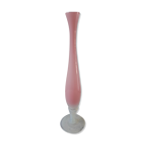 Pink opaline vase 50s-60s