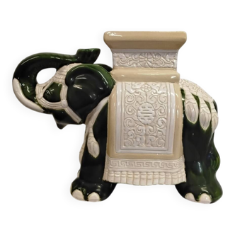 Vintage ceramic elephant plant pot