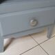 Vintage grey bedside