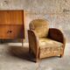 Art deco club armchair