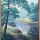 Peinture à l'huile - paysage