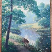 Peinture à l'huile - paysage