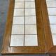 Vintage extendable dining table in wood and ceramic – 1970s