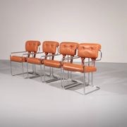 Italian Tucroma chairs by Guido Faleschini for i4 Mariani, 1970