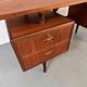 Mid-century Danish teak desk attributed to Louis van Teeffelen for Wébé, 1950s