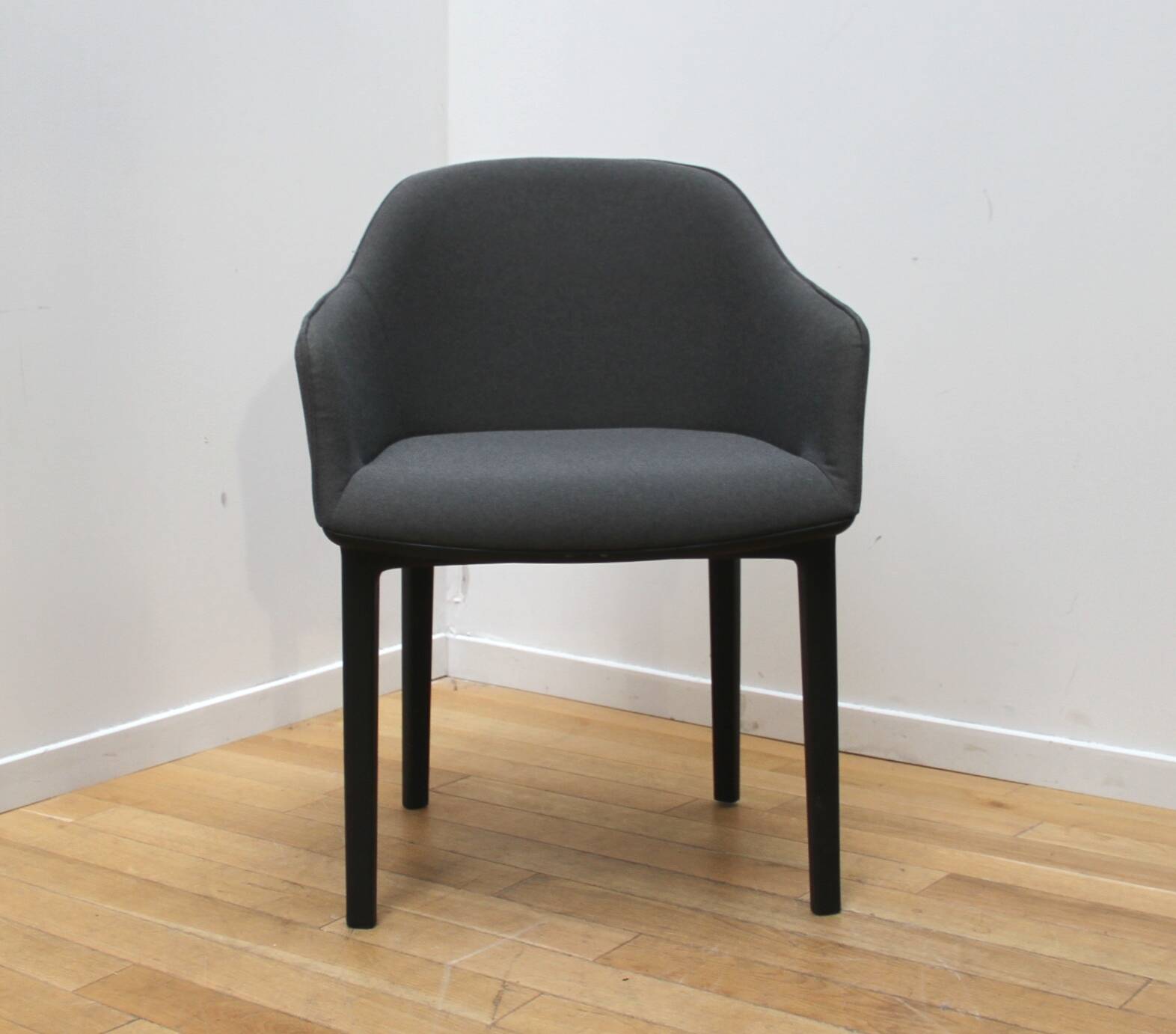 Pair of Bouroullec Softshell armchairs, Vitra