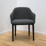 Pair of Bouroullec Softshell armchairs, Vitra
