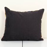 Ikat velvet pillow cover