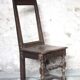 Chaise Lorraine, chaise d'appoint en bois XVIIIe