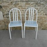 Set of 4 Robert Mallet-Stevens chairs, 1960s