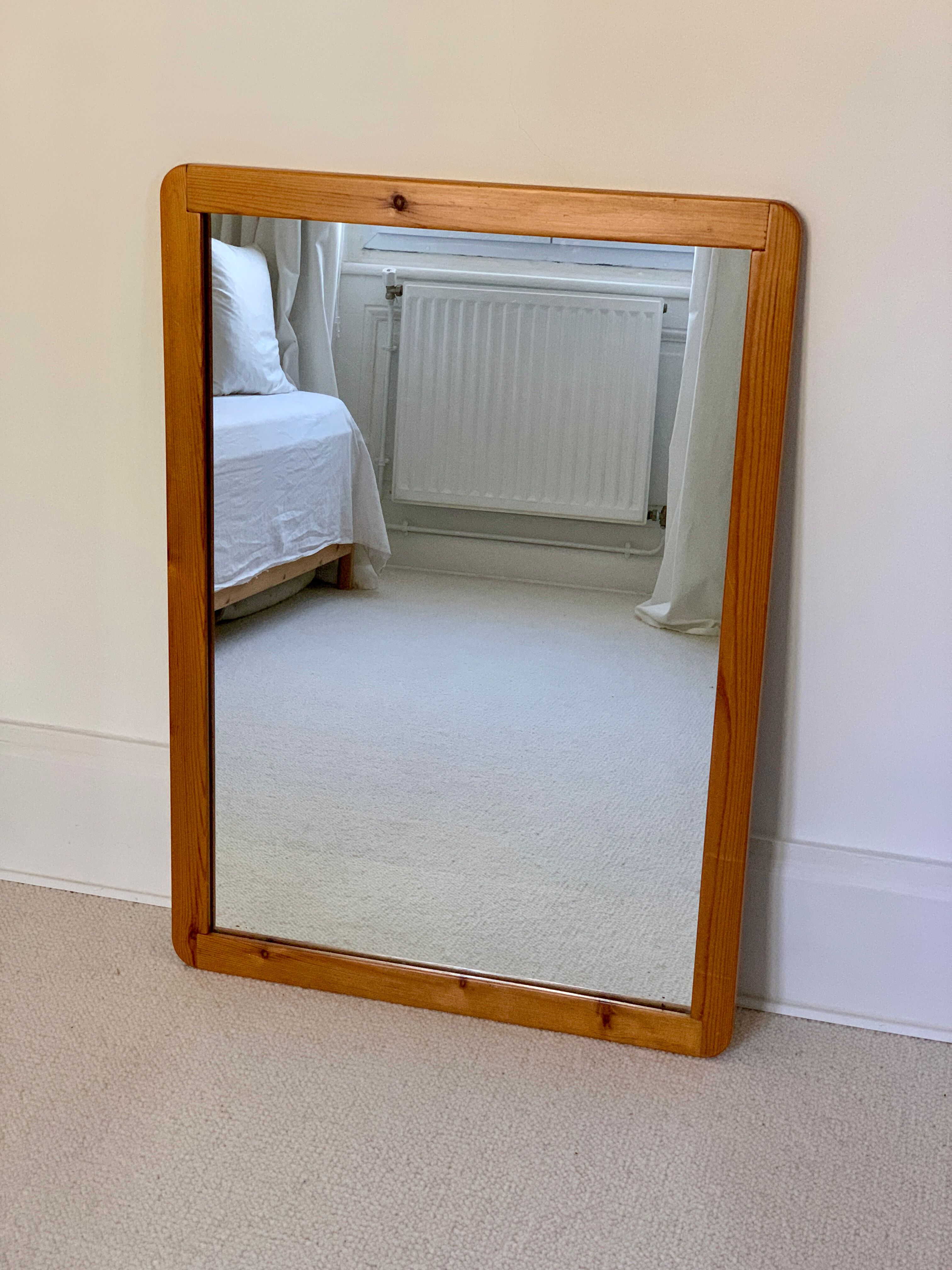 Miroir en bois