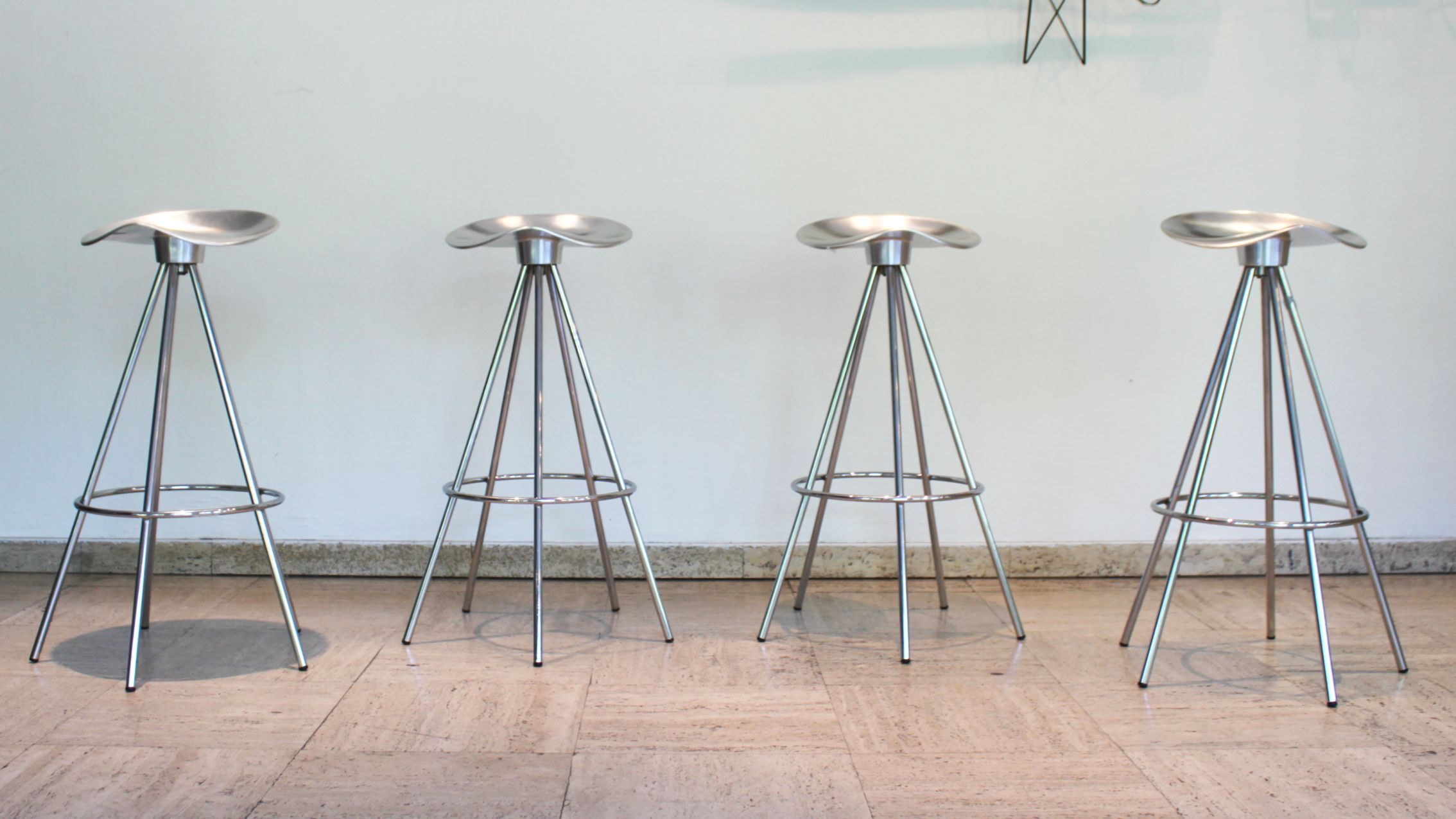 Jamaican high stools by Pepe Cortes for Amat, Spain, 90's.