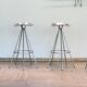 Jamaican high stools by Pepe Cortes for Amat, Spain, 90's.