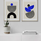 Nomad blue 2 - art print