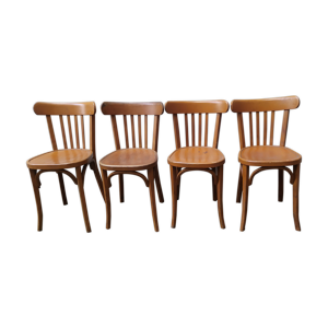 set de 4 chaises bistrot