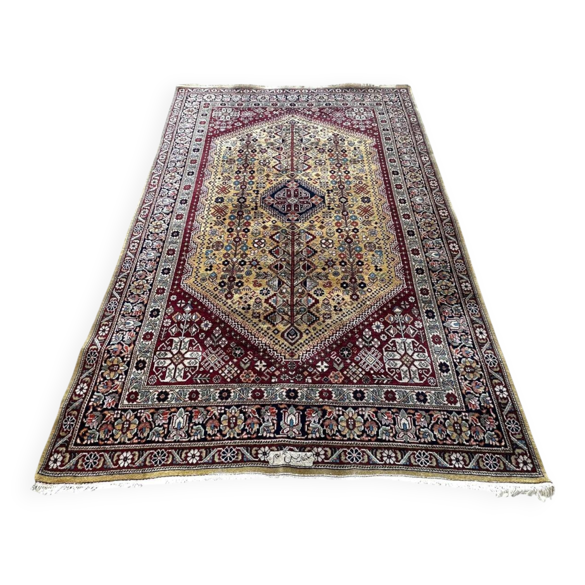 Handmade Persian carpet 182cm x 273cm