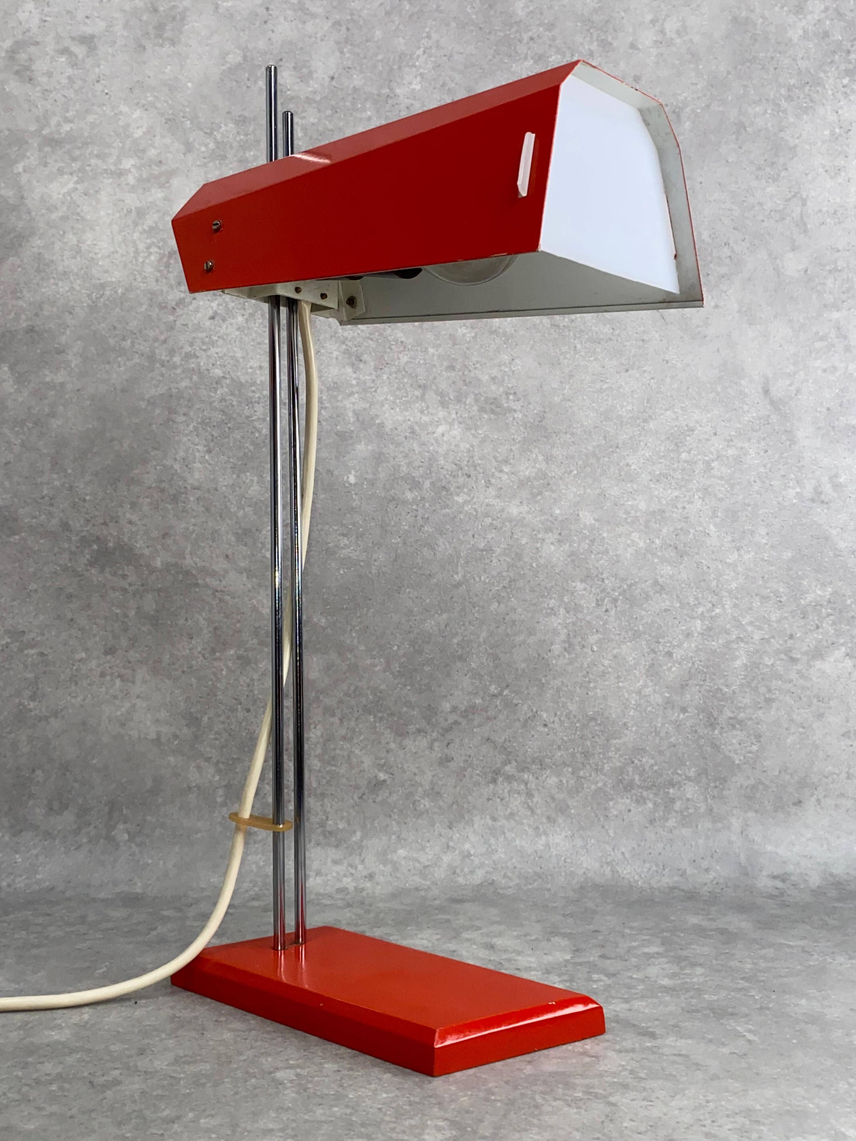 Mid-century design desk lamps by Josef Hurka for Lidokov.