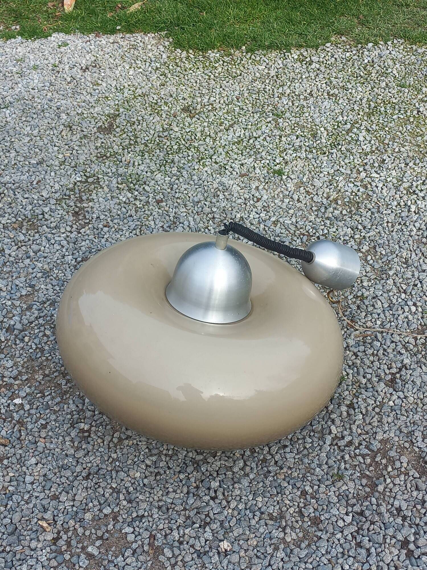 Suspension design italien space age en methacrylate des années 70