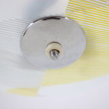 Retro glass pendant in style of Brusel, 1960's.
